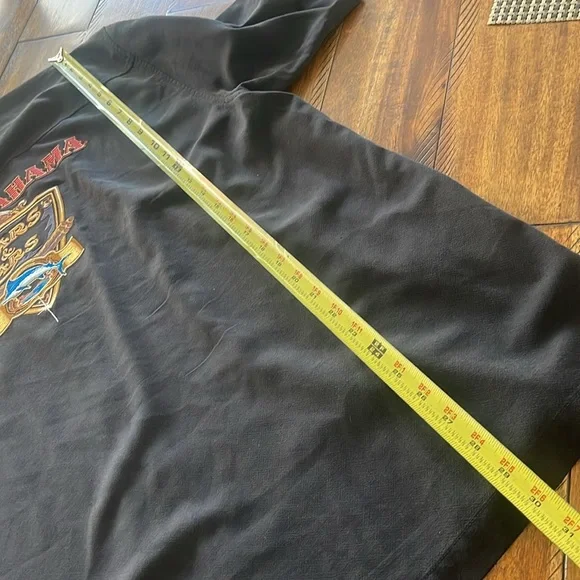 Tommy Bahama Men’s 100% Silk Cigars & Cars Embroidered Shirt Black Size XL - Picture 13 of 16